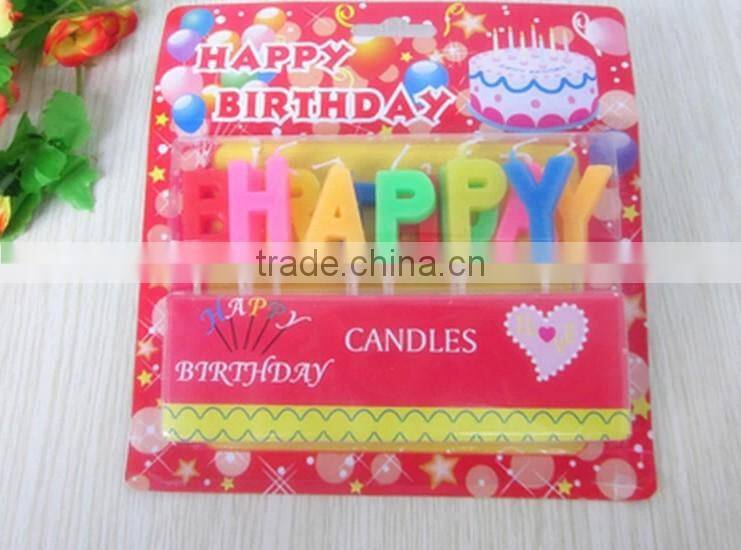 Fashion Cute Wax Candle Birthday Candle