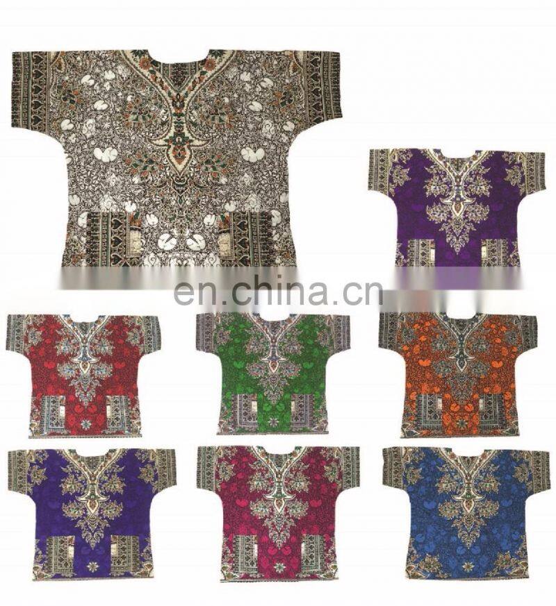 African Dashiki Unisex Cotton Ethnic Shirts
