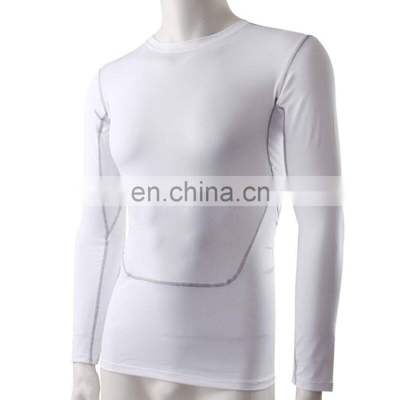 Quick dry and Breathable long sleeve compression top for men