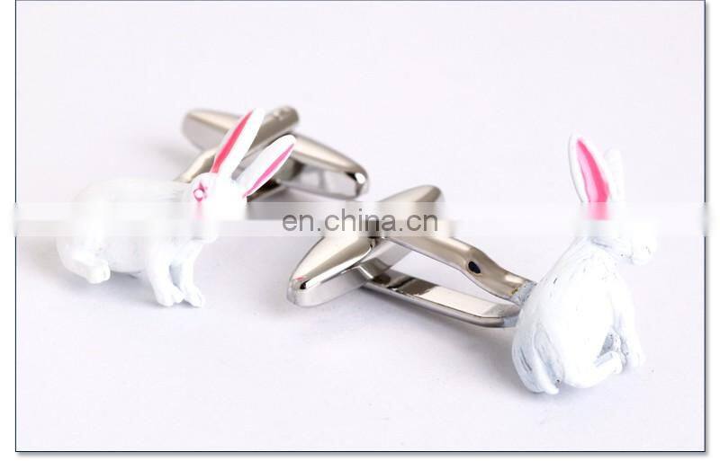 Novelty Little Rabbit Shirt Cufflinks