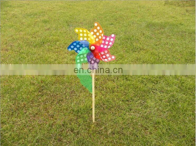 New colorful plastic windmill toys customer LOGO windmll toys