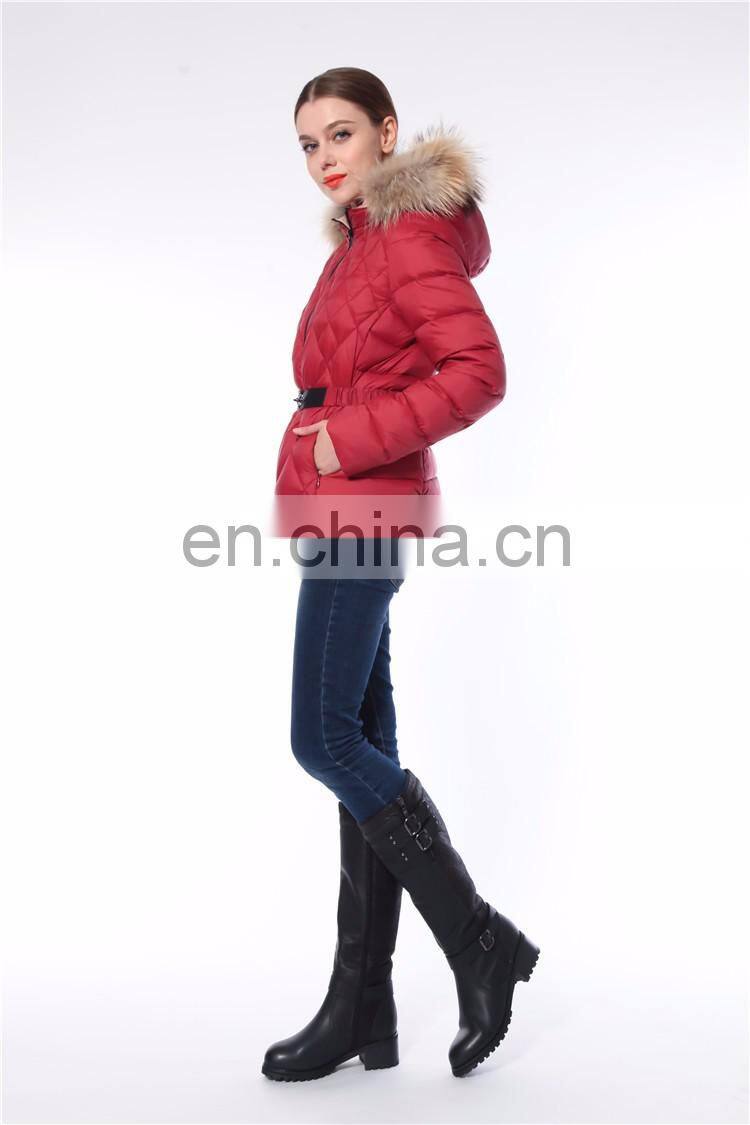 Excellent Quality Low Price Waterproof Women Duck Down Coat