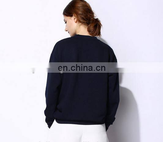 Online Shopping New Design Ladies Shirt Gradient Color Dot Printed Long Sleeve Crewneck Fleece Sweatshirt for Women