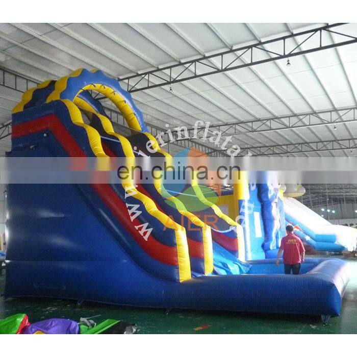 Colorful inflatable slide for sales,inflatable stair slide toys,bouncy castle with slide