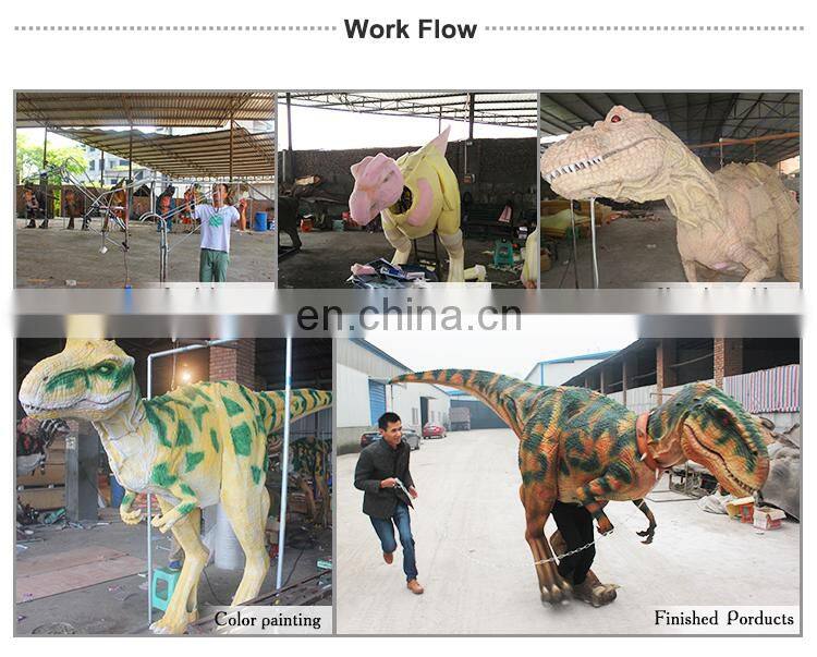 Factory Supply Animatronic Dinosaur Costume For Performing