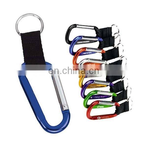 Personalized Engraved carabiner keychain