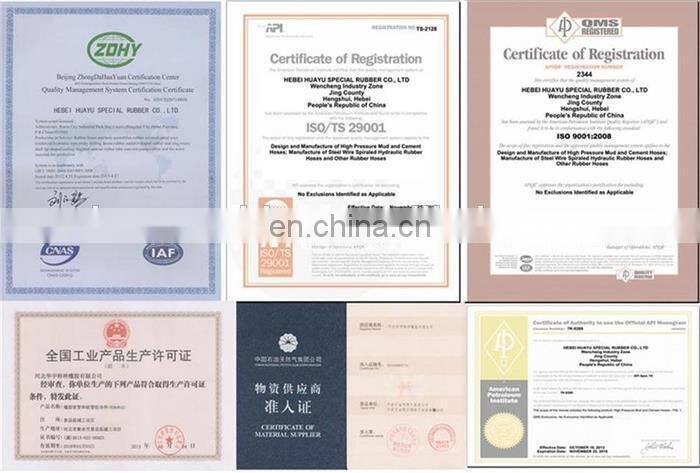 SAE/DIN/EN/JIC/BSP standards high pressure rock drilling hose in China