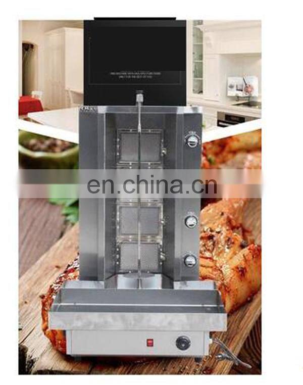 Electric smokeless satay skewer kebab barbecue grill machine with tool