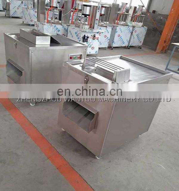 Frozen /fresh fish meat slicing machine