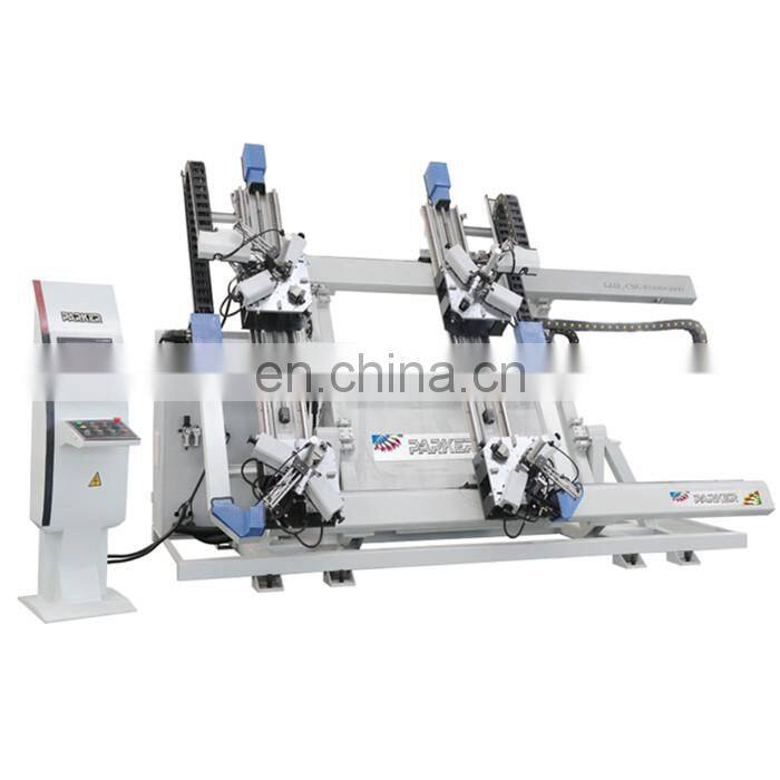 LJJZ4-CNC-1800*3000 Four corner CNC aluminium profiles corner crimping equipment