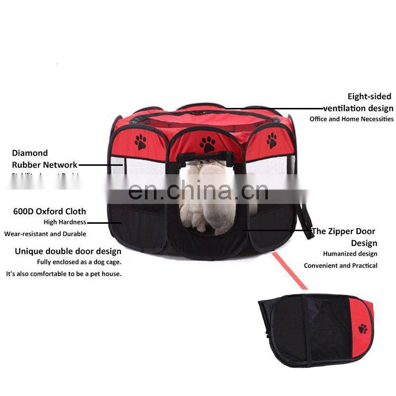 Hot Sale Outdoor Pop Up Dog Tent Waterproof Breathable Foldable Pet Tent