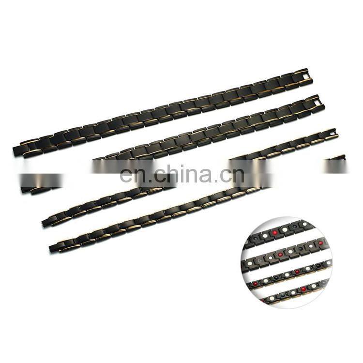 Guangzhou factory steel jewelry ion bracelet energy balance health energy bracelet