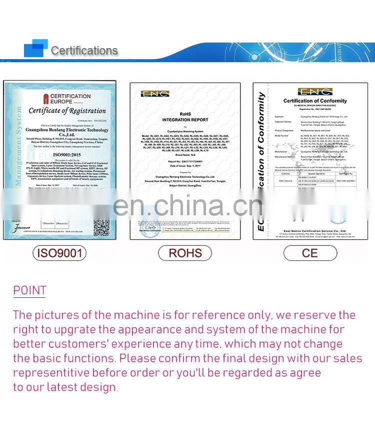 E light OPT SHR RF Qswitch nd yag laser beauty equipment hair removal/tattoo removal