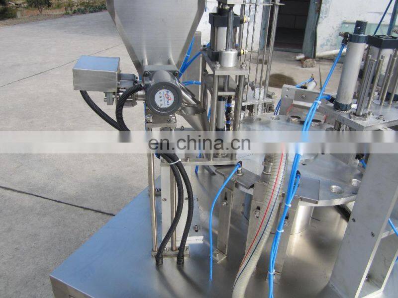 Factory Price rotary Cup Filling and sealing Machine for sauce