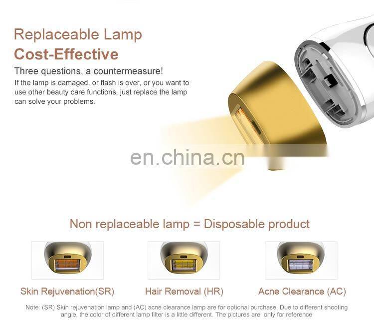 New beauty device ipl laser hair removal device at home use