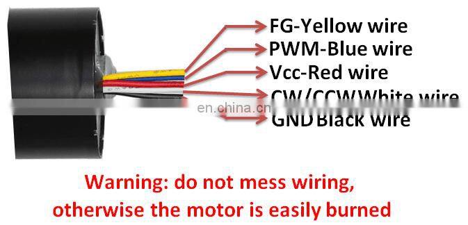 chihai motor CHB-BLDC4260 5mm shaft 24v 8000rpm Brushless dc motor dc for robot