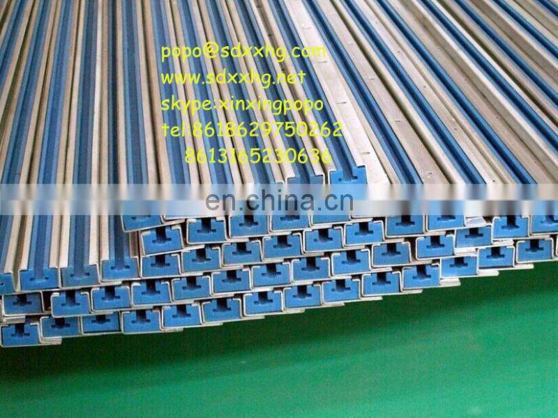 PE conveyor guide rail UHMW curved track hdpe slide track