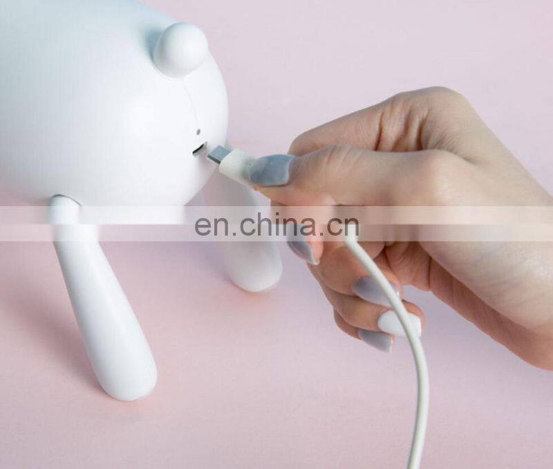 2021 amazon USB Rechargeable Cute deer Image 2 Modes Brightness LED gift night Light