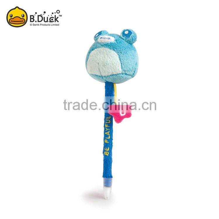 Hot sale school use plastic colorful ball pen For Kids with own logo