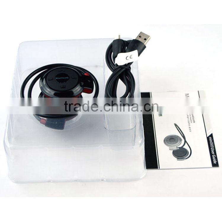 Protable Golden Sports Bluetooth Stereo Earphones