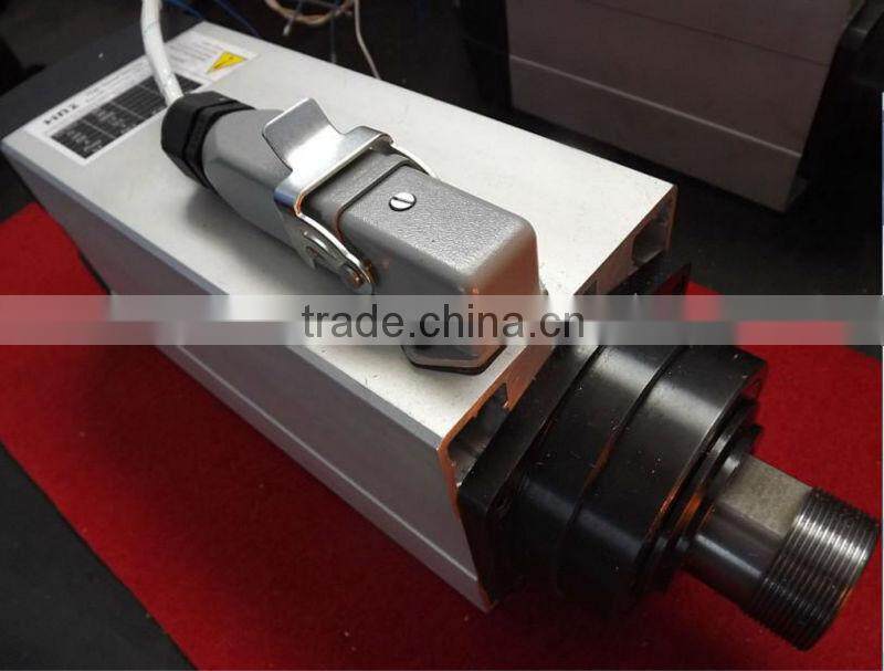 4.5kw square air cooling spindle motor for wood carving and engraving