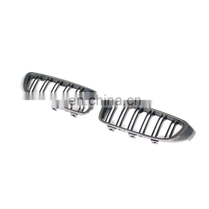 carbon fiber F32 mesh grill grille fit for BMW 428I 435I 2014-2015