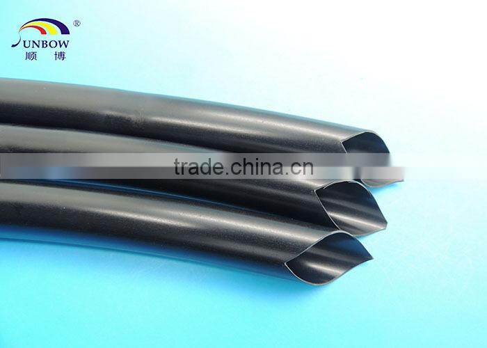 RoHS Flexible Eco-friendly Insulation Vinyl Tube Black For Wire Harness