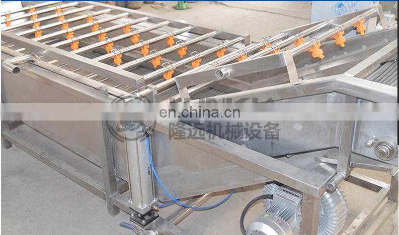 Best Price Fresh Fruit Mango Apple Cleaning Machine Air Bubble Vegetable Washing Machine