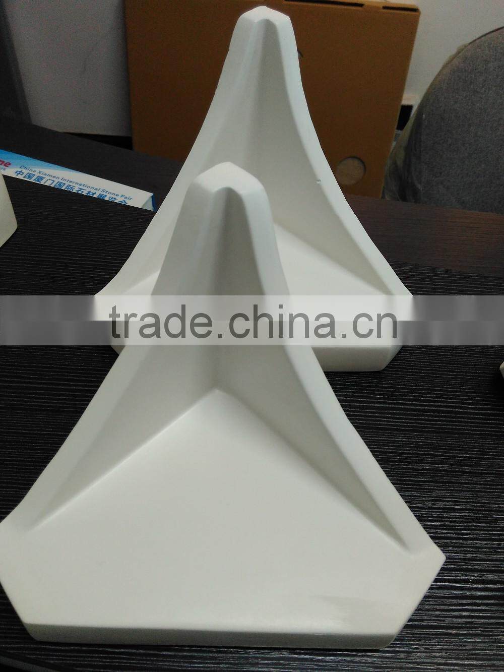 Cultured Marble Foot Rest, Wall Mount Soap Dish, Corner Mount Soap Dish, Shampoo Shelf, Trim, Accessory Ledge