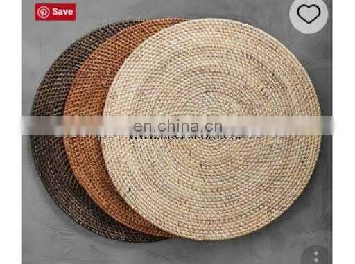 purple beaded placemats