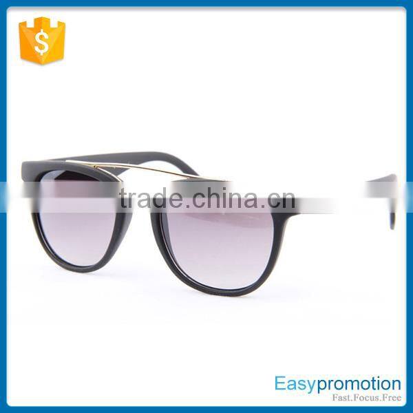 high quality two tone frame sunglasses with coacting lens