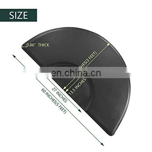 Hairdressing barber and beauty salon mat,barber salon chair anti fatigue floor mat