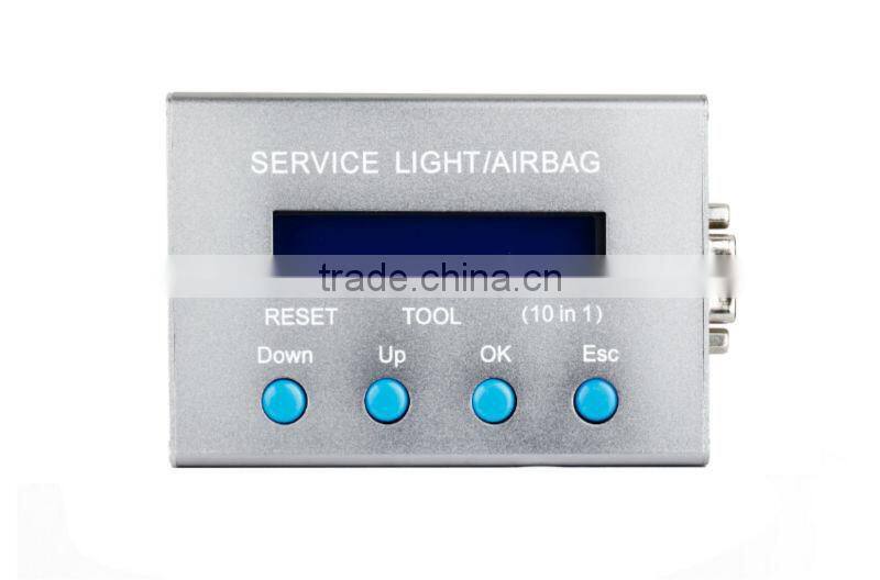 Car/vehicle diagnosis Universal 10 in 1 Service Light & airbag crash data reset tool