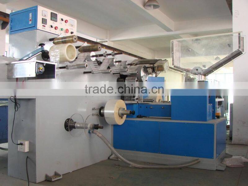 Automatic milk drinking straw in line packing machine
