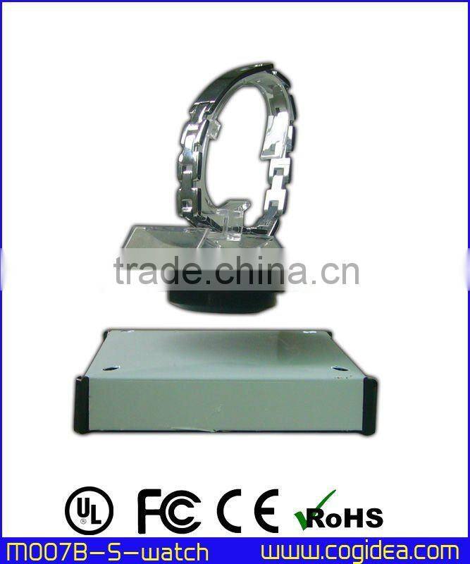 magnetic floating & spinning pop display--watch
