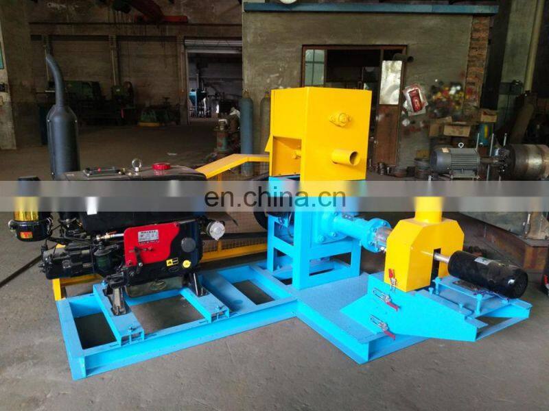 Small Animal Pet Catfish Shrimp Food Making Extruder Floating Fish Feed Pellet Machine