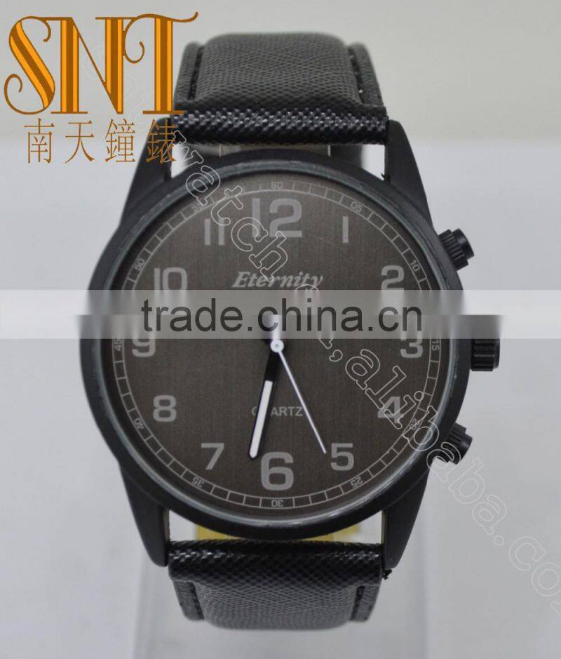 SNT TW1173 Vogue Spray Black Quartz Watch For Man