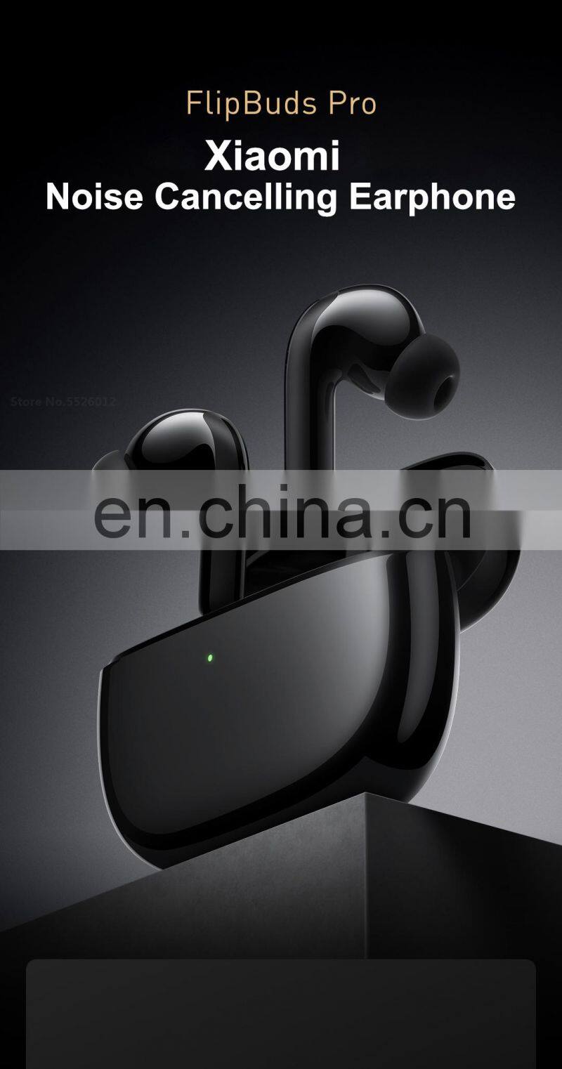 2021Mi Mijia New FlipBuds Pro Earphone Noise Reduction Smart Touch Control Wireless Headphone millet FlipBuds Pro