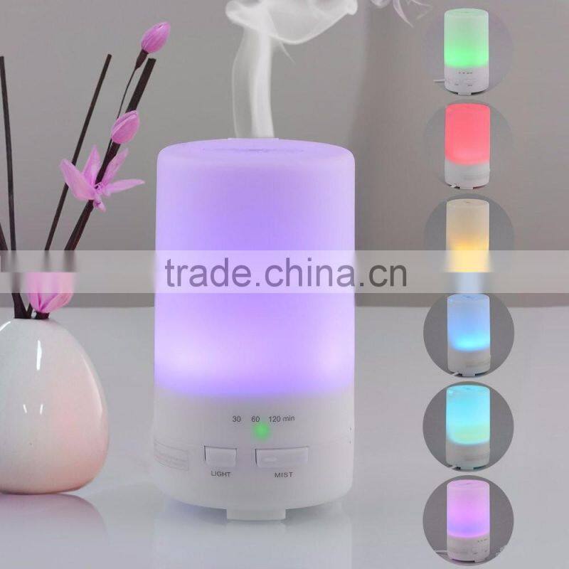 50 ml Portable Ultrasonic car USB Mini Aroma Diffuser Air Humidifier Purifier LED Lonizer Aromatherapy Essential Oil Diffuser