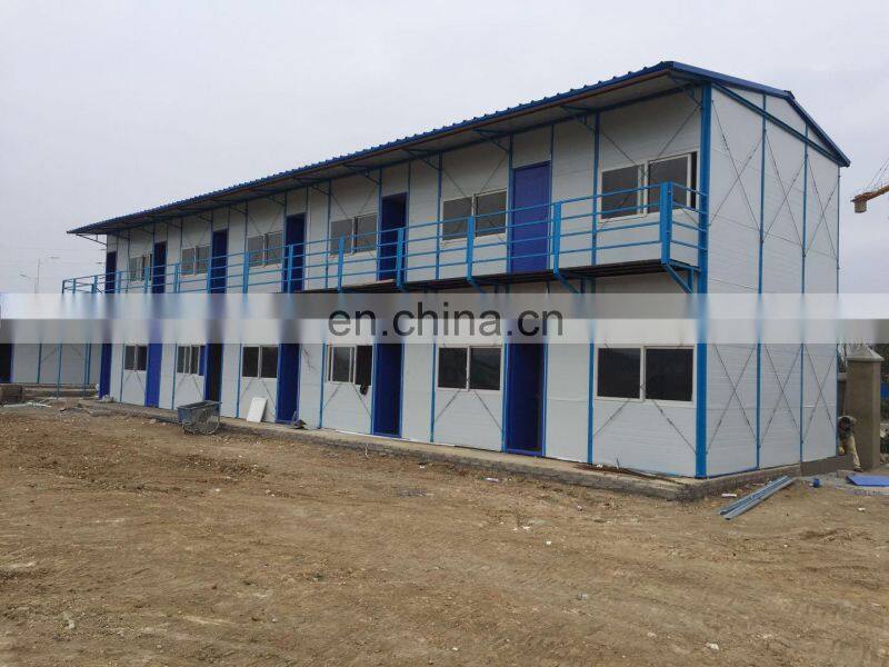 Garage Prefab Low Cost Housing Steel Frame Apartment Building
