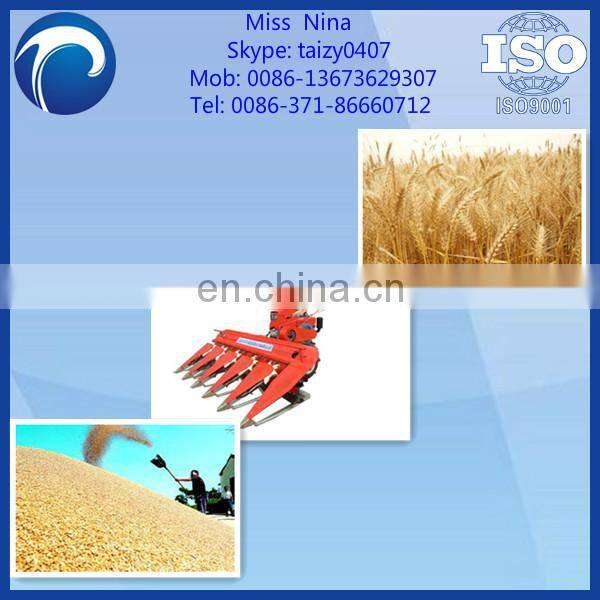 Suitable for various farmland rice harvest machine paddy harvester for sale