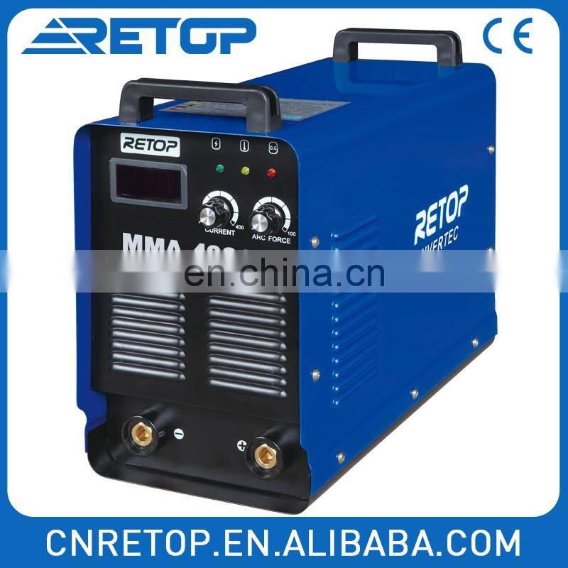 ARC 400G three phase circuit board inverter welder DC IGBT hand tooling welding machine