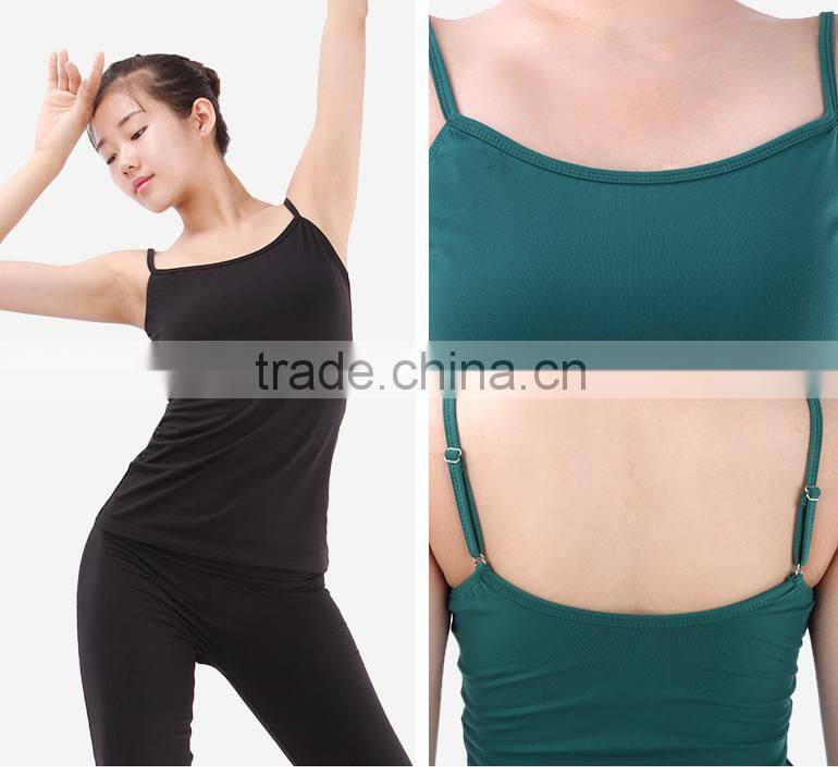 Dance Top, Girls Dance Tops, Team Dance Tops, Dark Green Dance Camisole