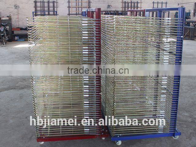 lowest price galvanized screen printing drying racks/drying racks