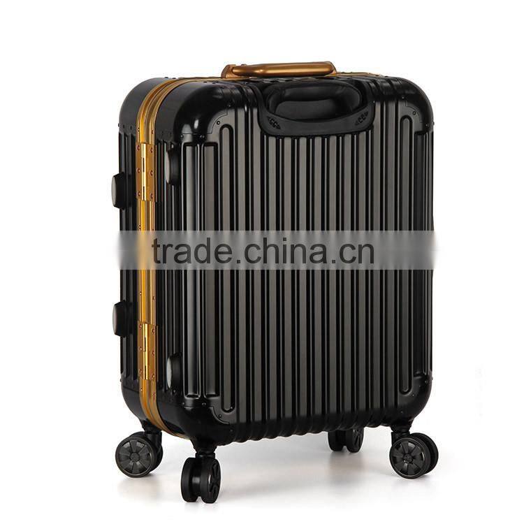 Best selling cabin size aluminum magnesium flight pilot case with TSA customs lock