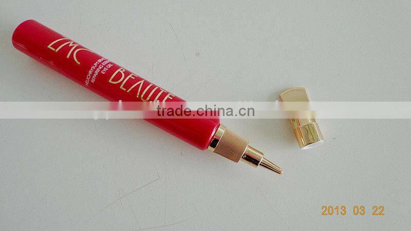 New product,Red tube,flexible plastic tube for cosmetic packagings,small soft tube,PE tube for cosmetic packaging