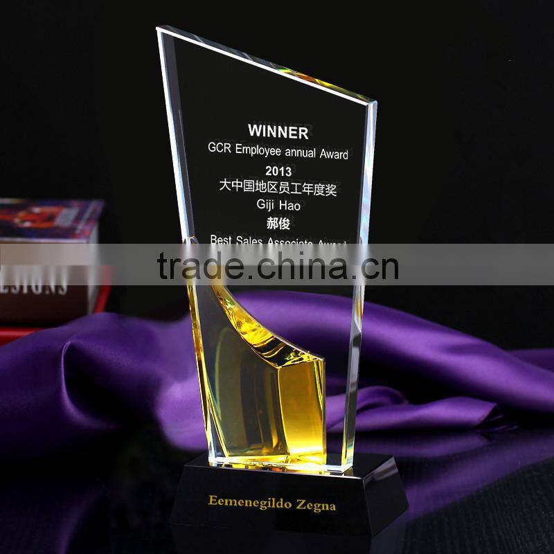 engraved trophy award for Business Anniversary