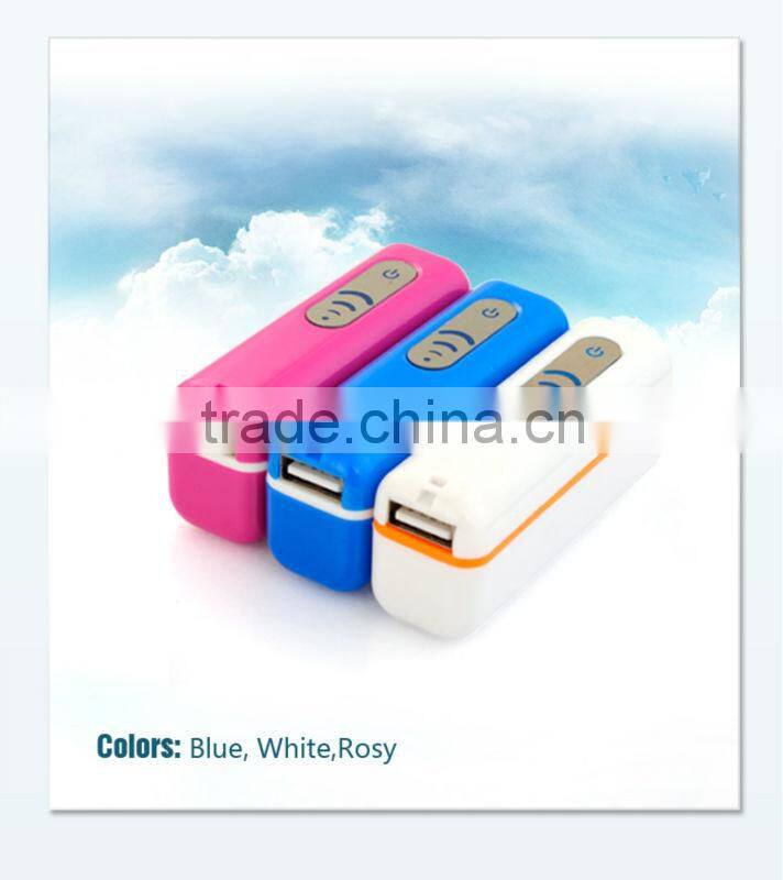 2013 5v lipstick power bank with LED Light, OEM lipstick power bank with CE&RoHs, MP018