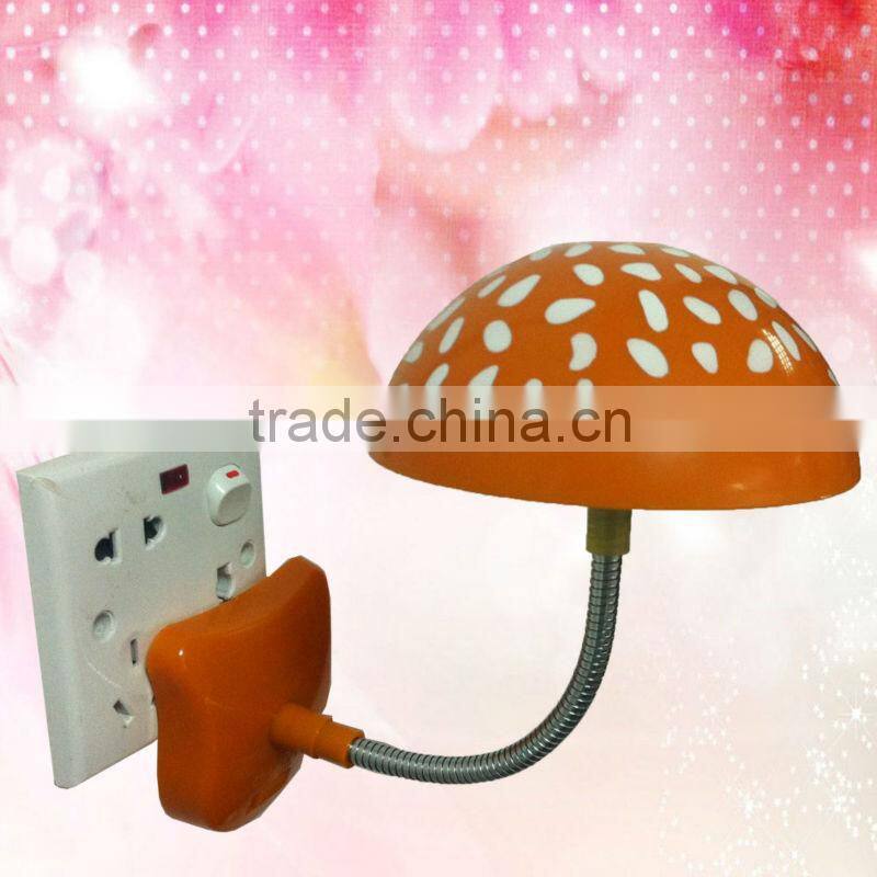 LED Colorful Mushroom Press Down Touch Lamp Night Light