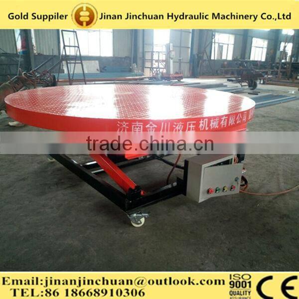 trailers with hydraulic lifts/scissor lift trailers/tail lift trailers